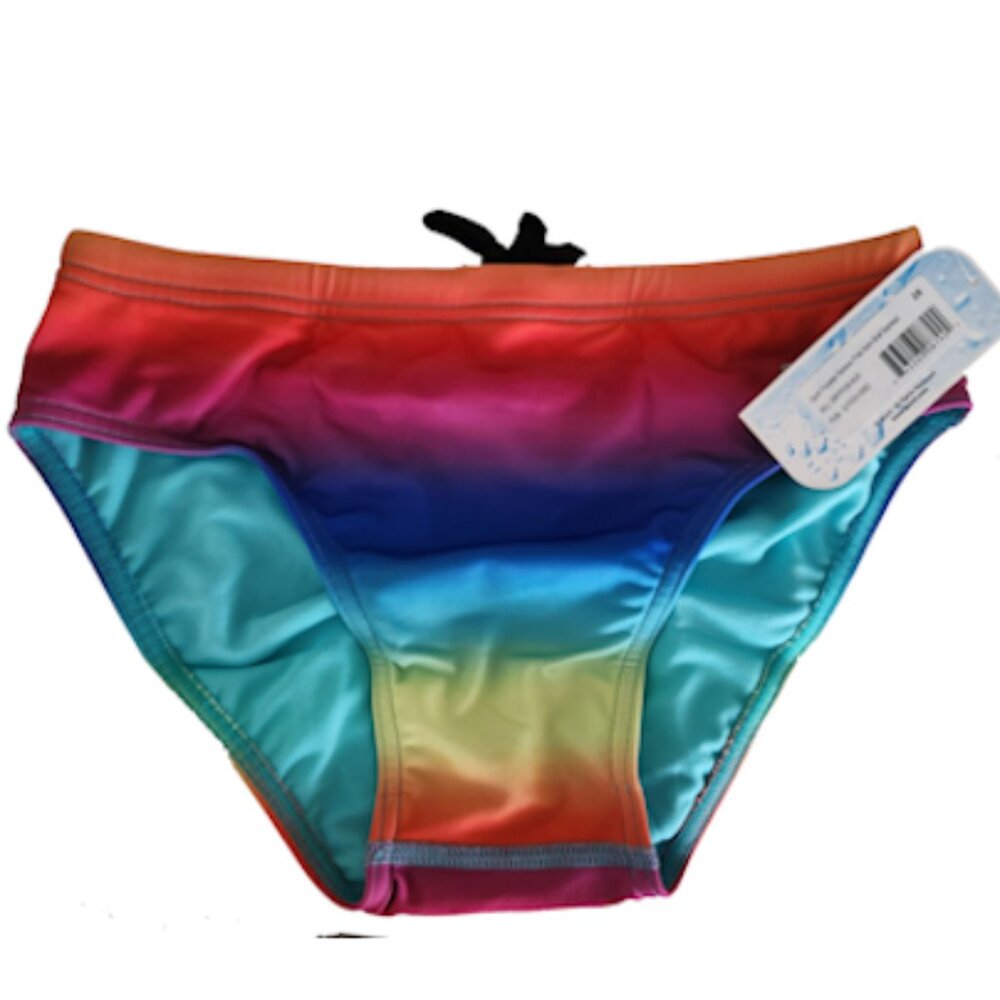 Sporti Boy's/Men's Rainbow Brief NWT Size 28